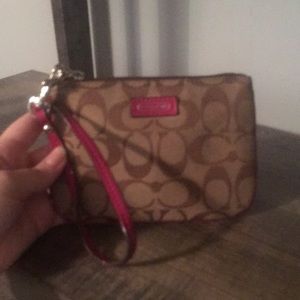 Coach wristlet